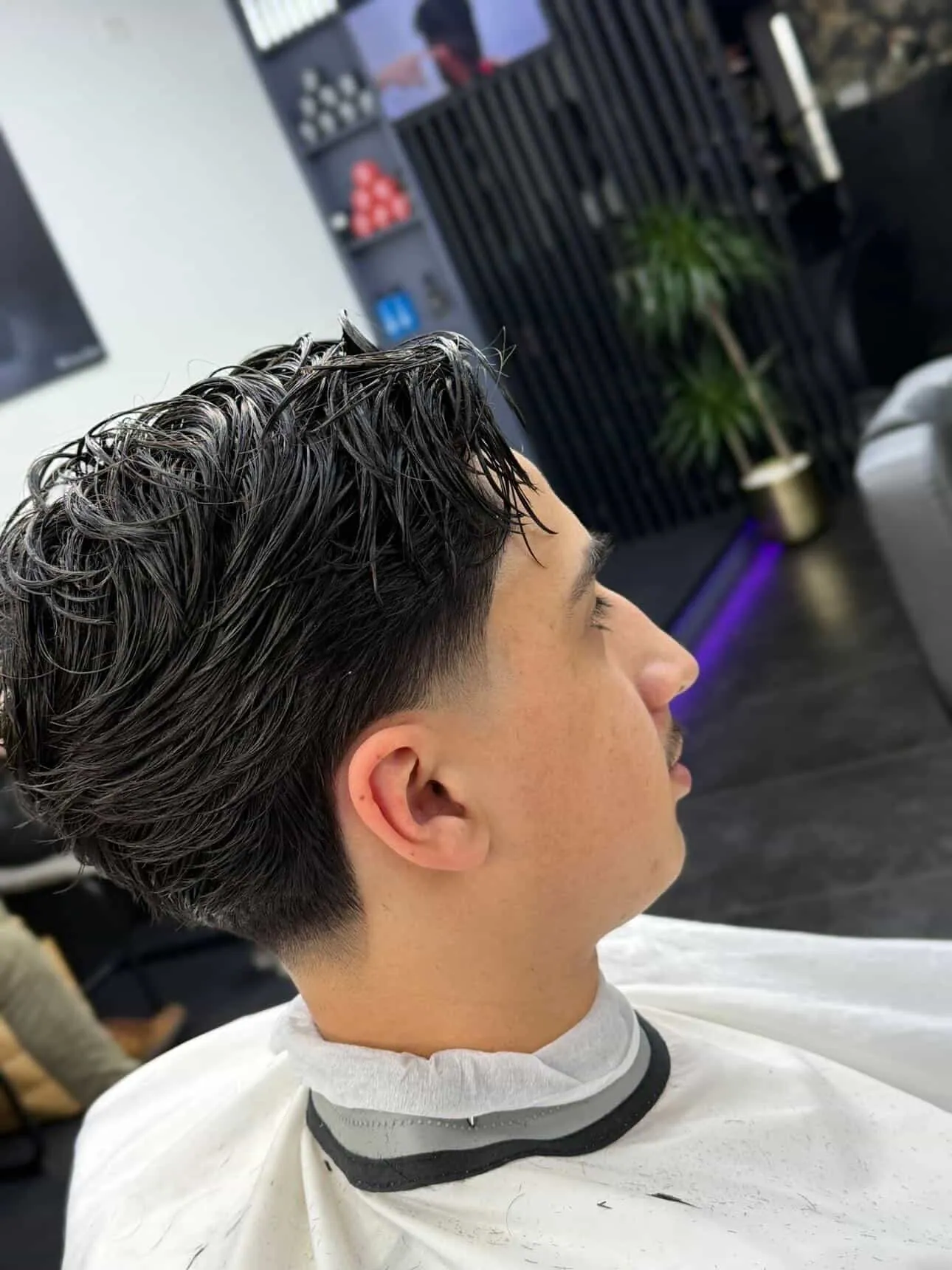 Haircut result at The Crown Barber Shop