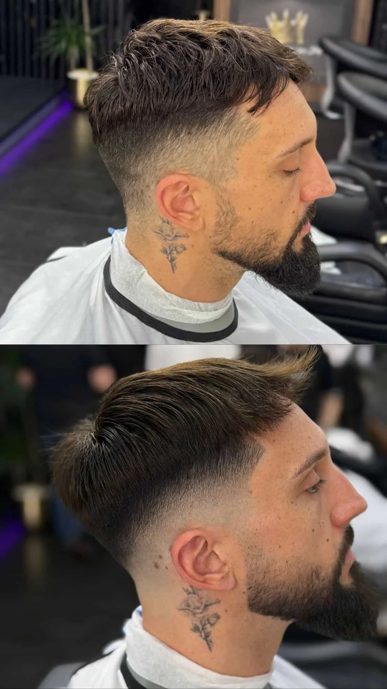 Haircut result at The Crown Barber Shop