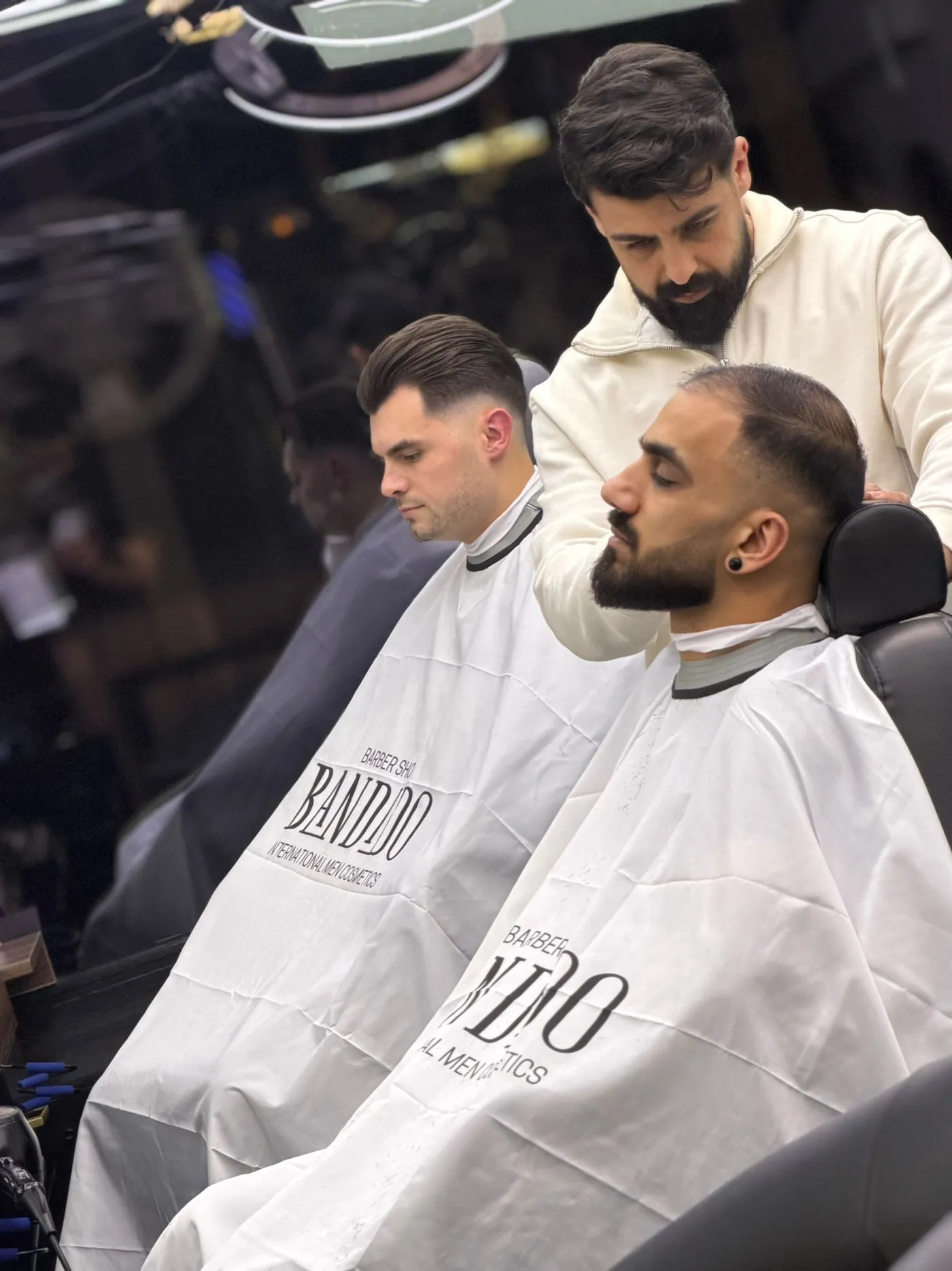 Haircut result at The Crown Barber Shop