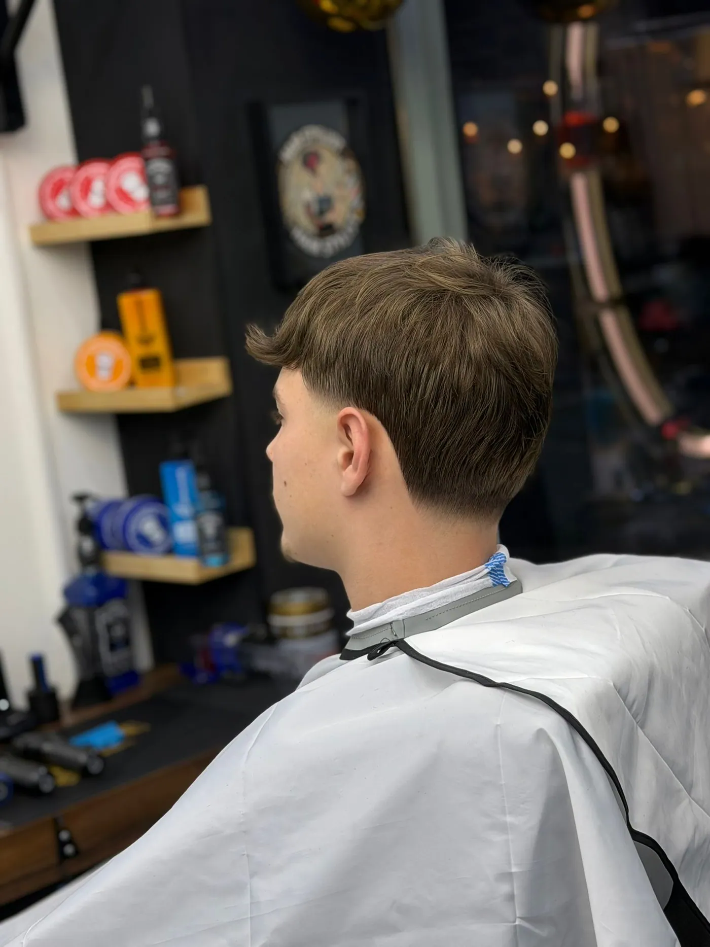 Haircut result at The Crown Barber Shop