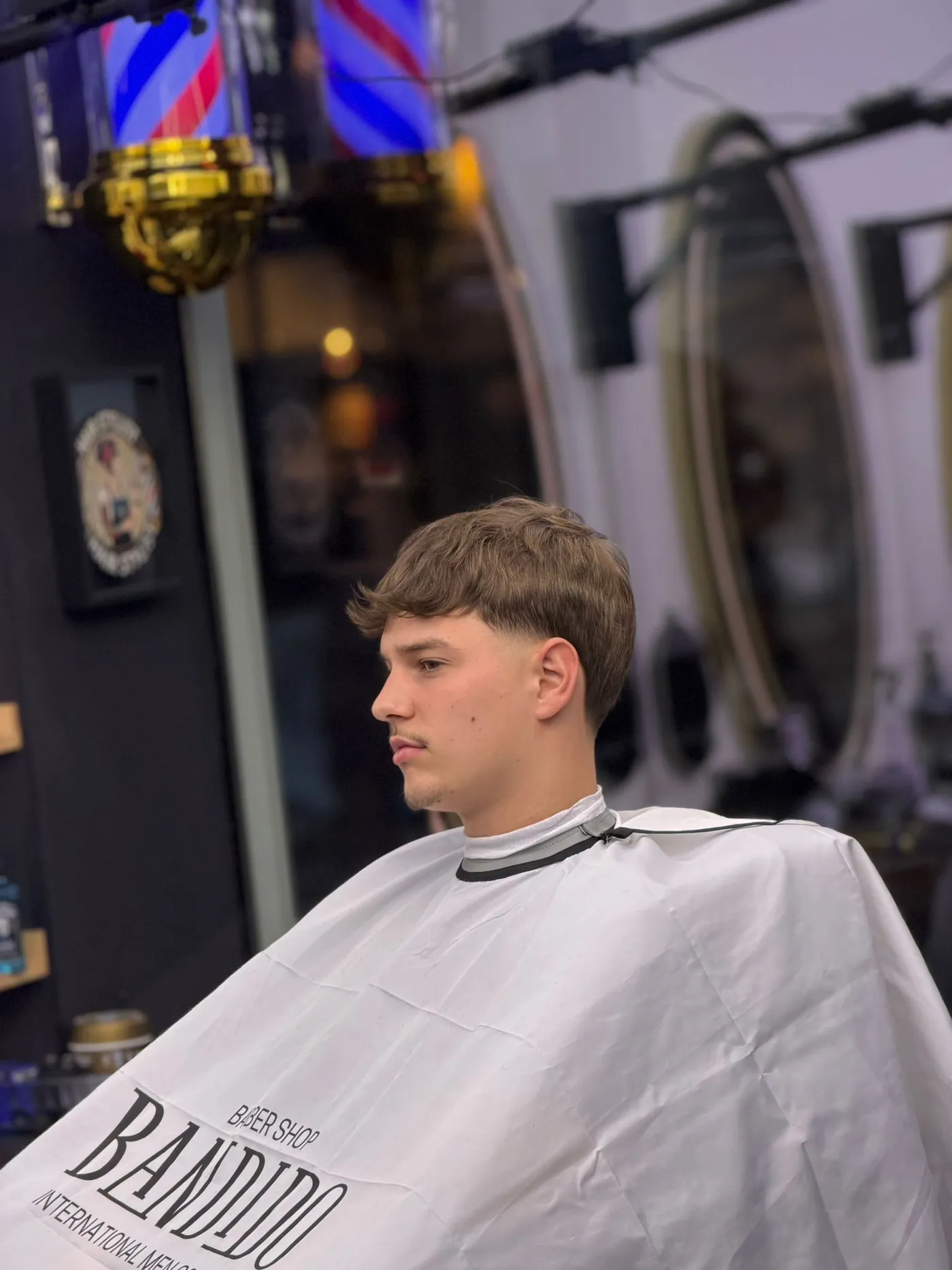 Haircut result at The Crown Barber Shop