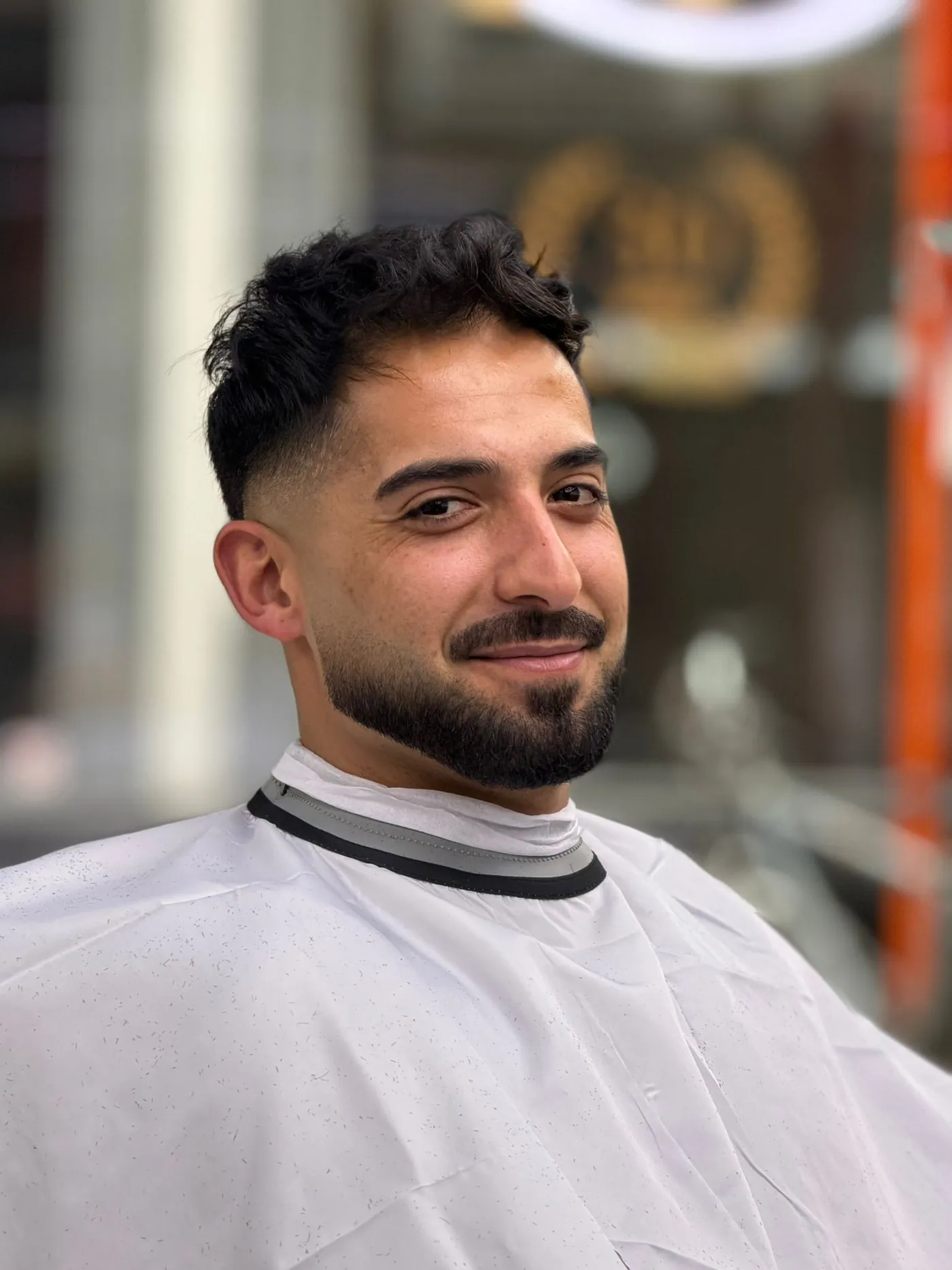 Haircut result at The Crown Barber Shop