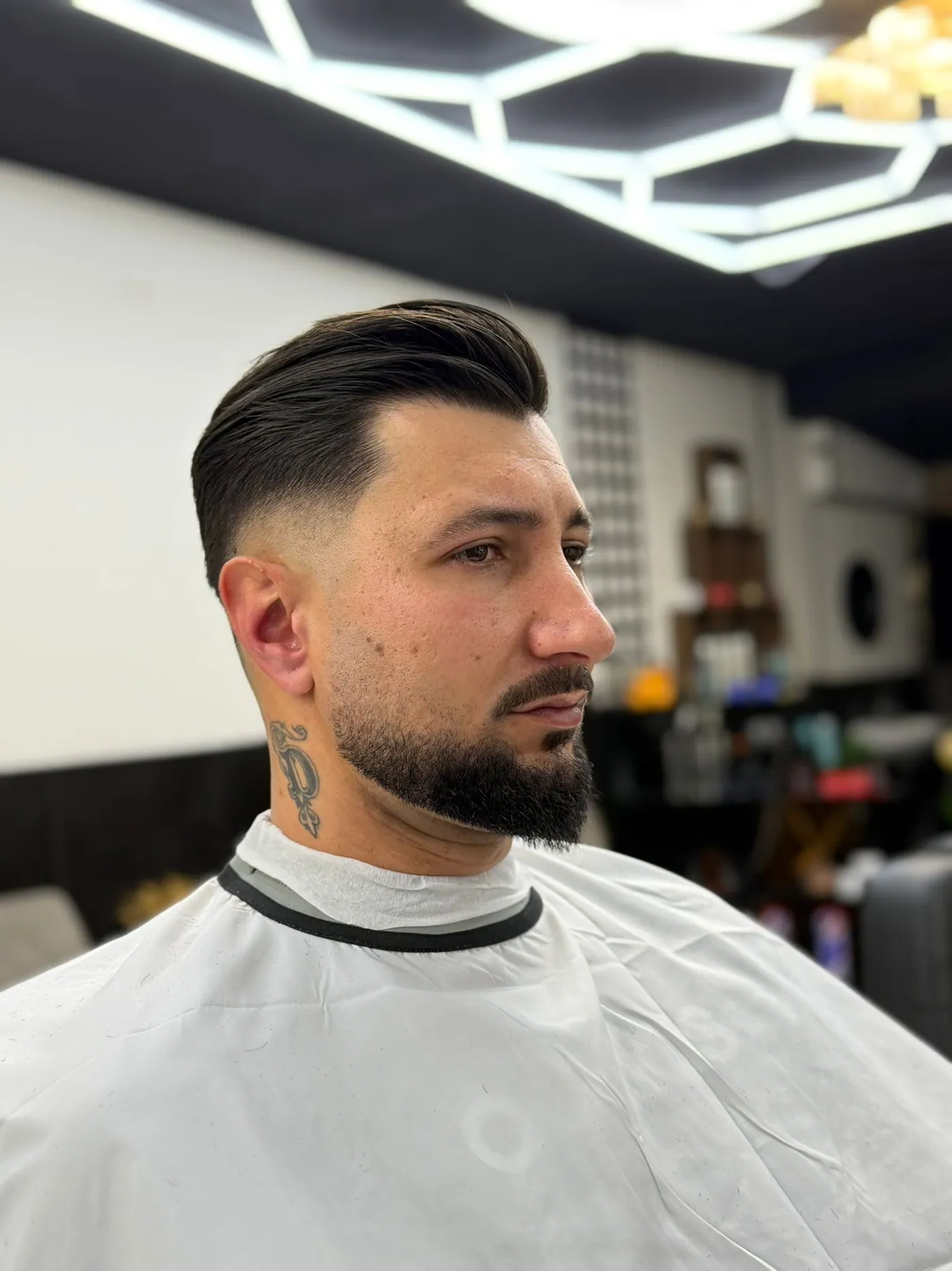 Haircut result at The Crown Barber Shop